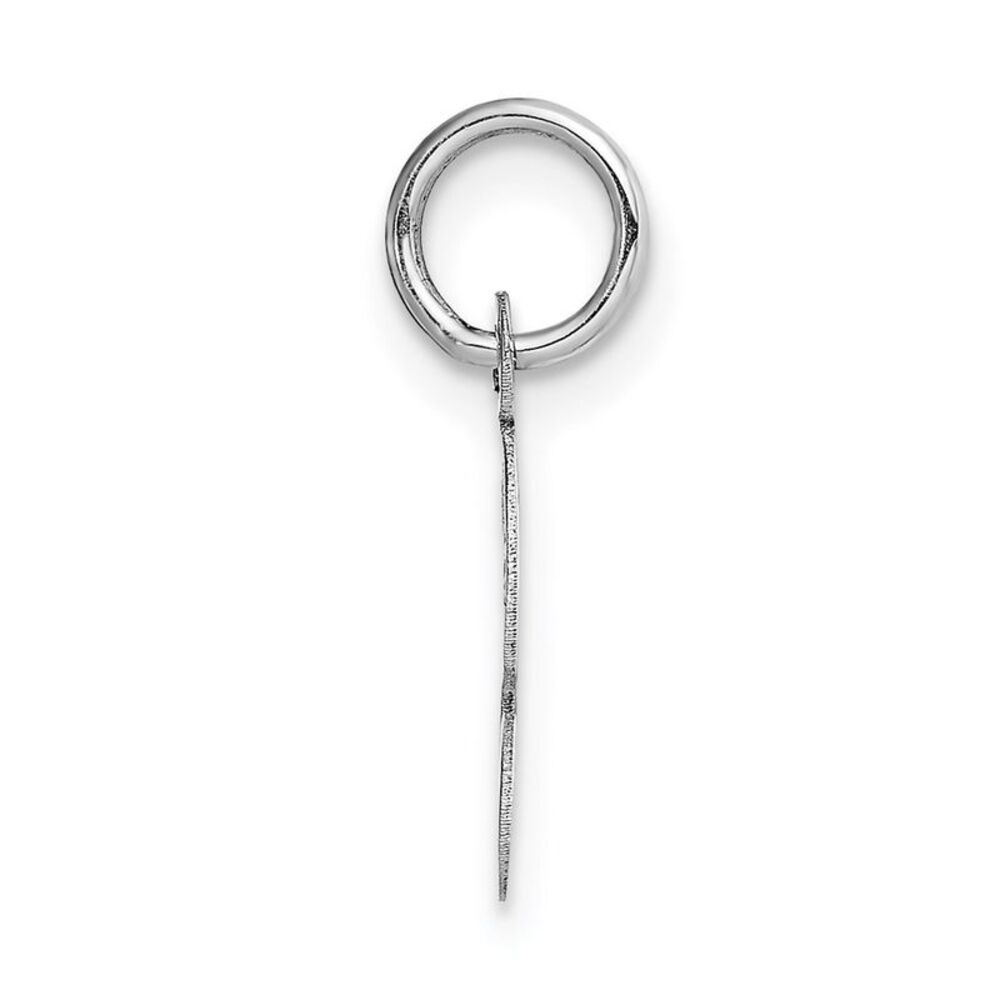 Kazi Luxury 14k White Gold Small Script Letter In… - image 2